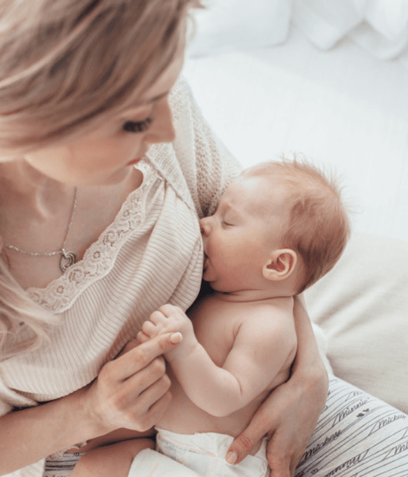 A mom resting alone, feeling the isolation of the day